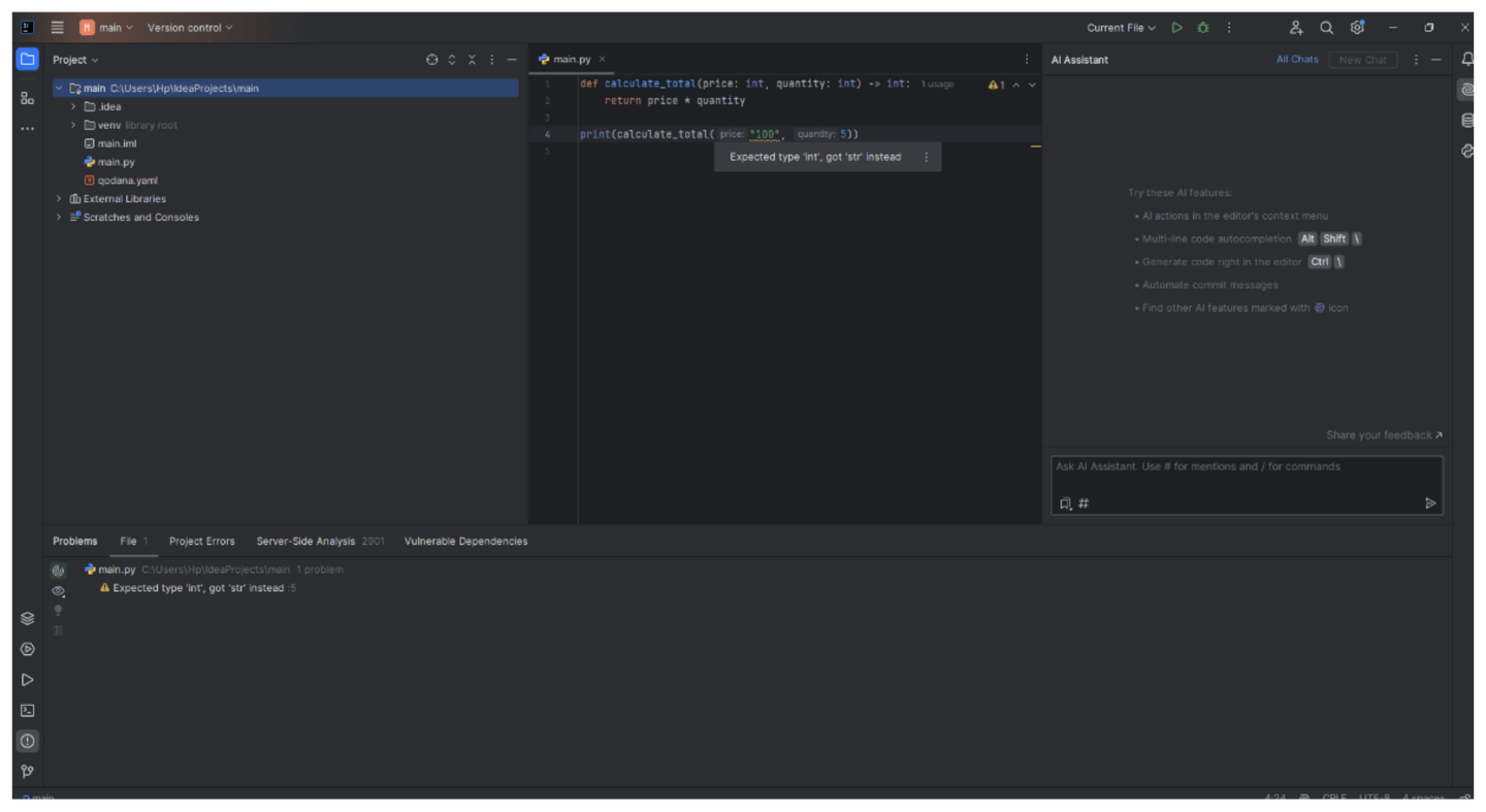 JetBrains IntelliJ IDEA Statische Codeanalyse