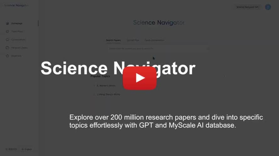 Introducción a Science Navigator